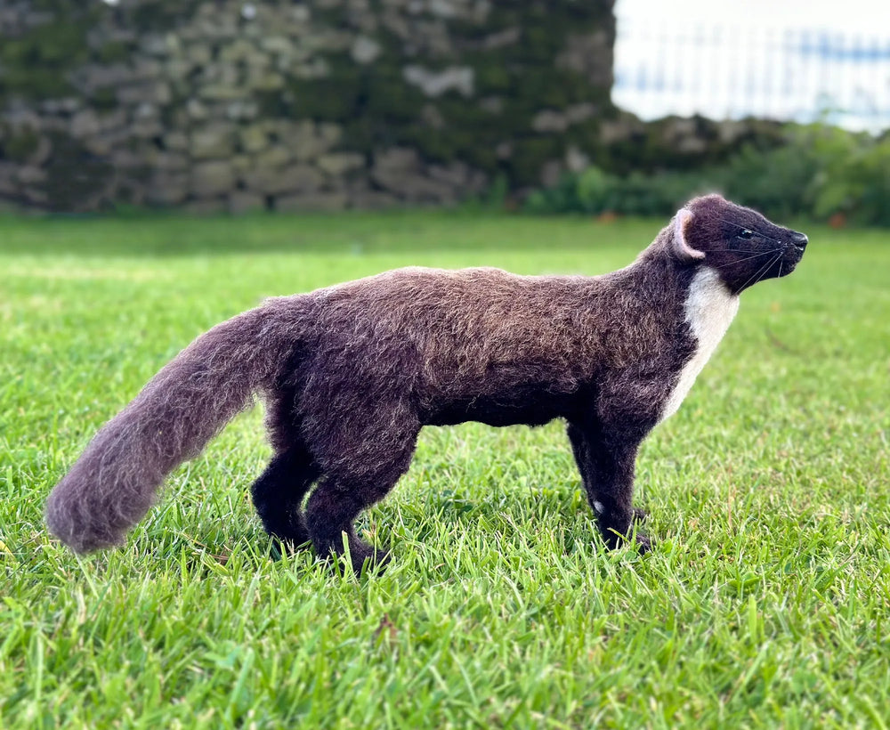 Perry The Pine Marten | Artisan Needle Felting Kit