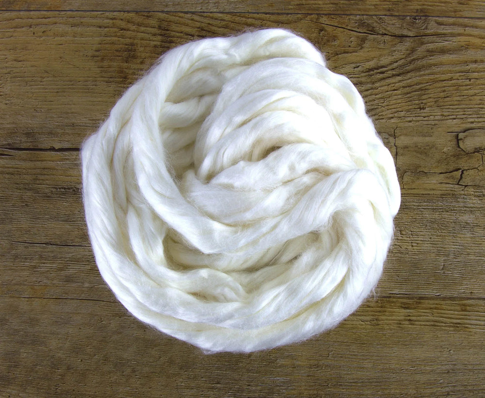 Natural White Eri Silk Top