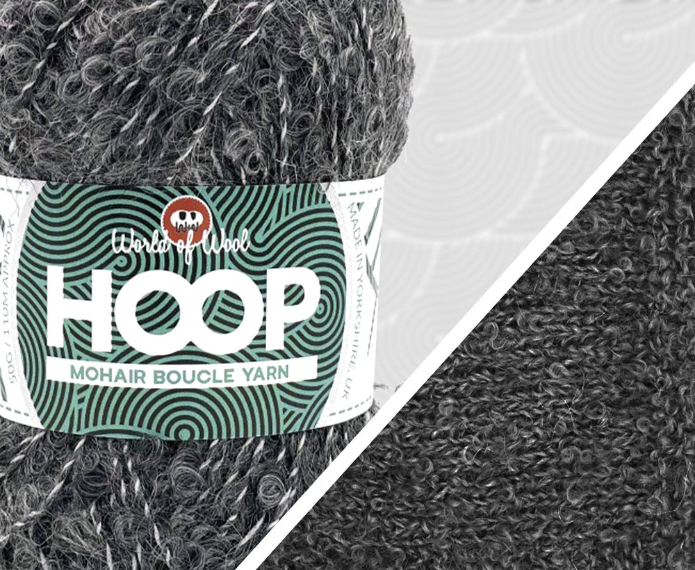 Hippo Mohair Hoop Boucle - World of Wool