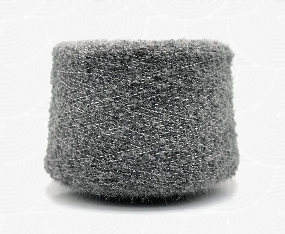 Hippo Mohair Hoop Boucle Cone - World of Wool