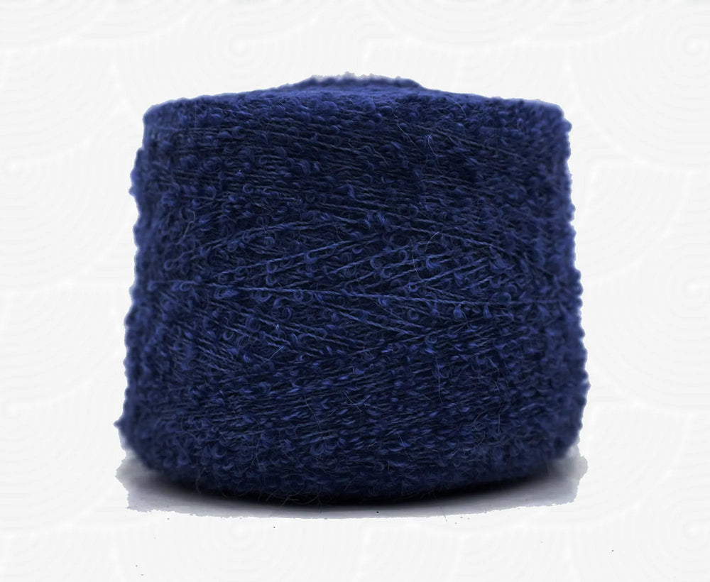 Macaw Mohair Hoop Boucle Cone - World of Wool