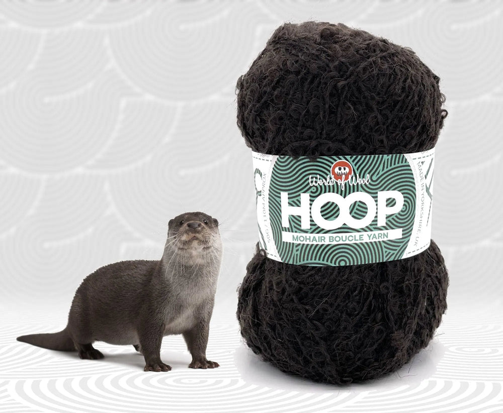 Otter Mohair Hoop Boucle - World of Wool