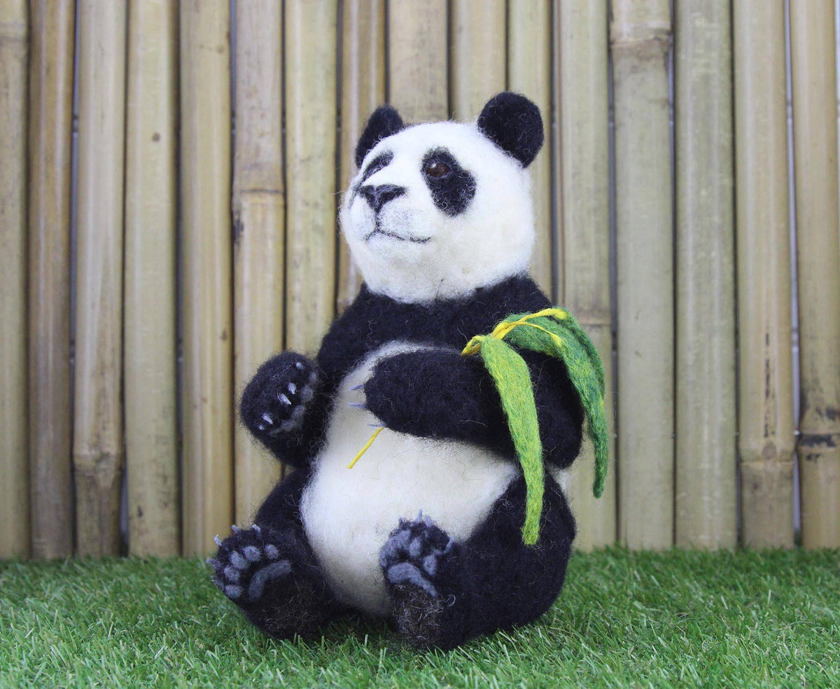 Pepe The Panda | Needle Felting Kit – World Of Wool